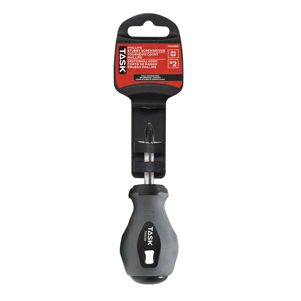 #2 Phillips 1-1/2&#34; Stubby Soft Grip Screwdriver<span class=' ItemWarning' style='display:block;'>Item is usually in stock, but we&#39;ll be in touch if there&#39;s a problem<br /></span>