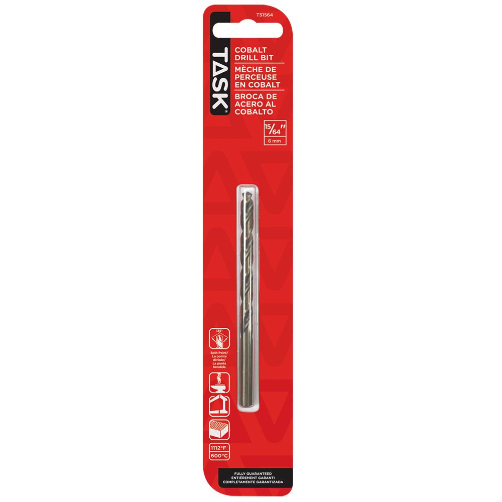 15/64&#34; Split Point Cobalt Drill Bit<span class=' ItemWarning' style='display:block;'>Item is usually in stock, but we&#39;ll be in touch if there&#39;s a problem<br /></span>