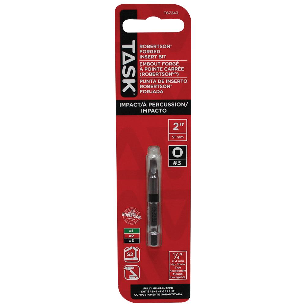 #3 ROB 2&#34; IMPACT Driver Bit<span class=' ItemWarning' style='display:block;'>Item is usually in stock, but we&#39;ll be in touch if there&#39;s a problem<br /></span>