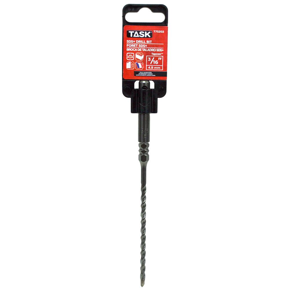 3/16&#34;x 7&#34; Useable 4&#34; SDS+ Hammer Rotary Drill Bit for Tapcon<span class=' ItemWarning' style='display:block;'>Item is usually in stock, but we&#39;ll be in touch if there&#39;s a problem<br /></span>