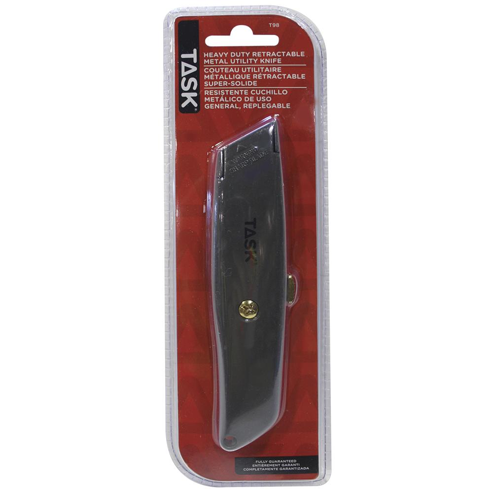 Metal Trapezoid Blade Knife<span class=' ItemWarning' style='display:block;'>Item is usually in stock, but we&#39;ll be in touch if there&#39;s a problem<br /></span>
