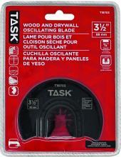 Task Tools T18703 - 3-1/2" HCS WOOD AND DRYWALL SEMI-CIRCULAR OSCILLATING TOOL BLADE-1/PACK