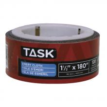 Task Tools ER15120 - 1-1/2" x 180' 120 Grit Fine Emery Cloth Rolls