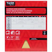Task Tools SAO16220 - 9" x 11" 220 Grit Very Fine Task Signature Aluminum Oxide - Bulk