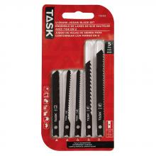Task Tools T22123 - 5pc U-Shank Jigsaw Blade Set - Sandwich Blister
