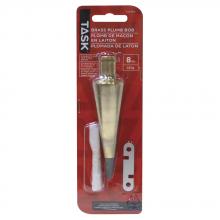 Task Tools T23140 - 8 oz. Brass Plumb Bob