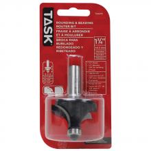 Task Tools T24276 - Corner Round & Beading 1/2" Bearing 1-3/4" x 7/8" Carbide Ht. 5/8" Radius 1/2" S