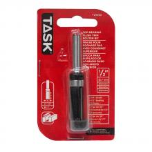 Task Tools T24332 - Flush Trim Top Bearing 1/2" Bearing 1/2" x 1" Carbide Ht. 1/4" Shank Router Bit