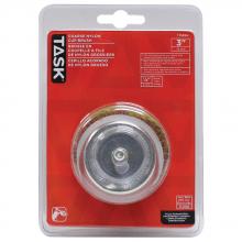 Task Tools T25654 - 3" Coarse Nylon Cup Brush