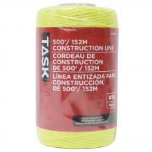Task Tools T27216 - 500' Yellow Replacement Twisted Nylon Construction Line