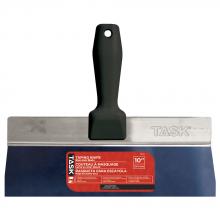 Task Tools T33503 - 10" Blue Steel Taping Knife with Poly Hdle