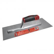 Task Tools T33937 - 14" x 4" Professional High Carbon Steel Finishing Trowel with FlexFit Grip