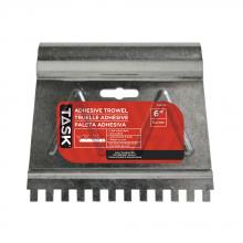 Task Tools T34220 - 6" (1/16" x 3/64" x 13/64") V-Notch Adhesive Spreader