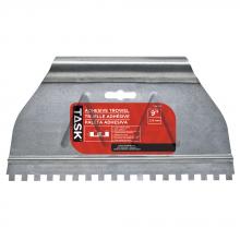 Task Tools T34260 - 9" (1/4" x 1/4" x 1/4") Square Notch Adhesive Spreader