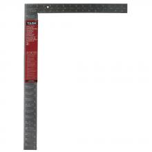 Task Tools T58224 - 24" Heavy Duty Aluminum Rafter Square (Embossed Markings)