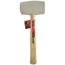 Task Tools T71168 - 32 oz. White Rubber Mallet