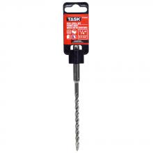 Task Tools T75019 - 1/4" x 6" Useable 4" SDS+ Hammer Rotary Drill Bit
