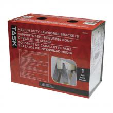 Task Tools T88355 - Medium Duty Saw Horse Bracket - 2/pack