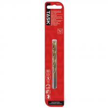 Task Tools T91564 - 15/64" Split Point Ti-N Coated HSS Drill Bit