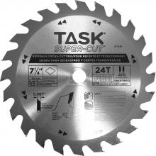 Task Tools XT724B - 7 1/4" 24T ATB Supercut Framing & Decking Blade - Bulk