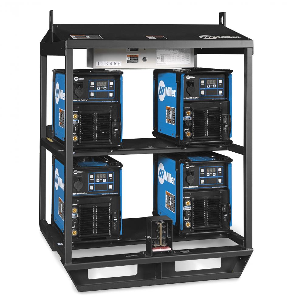 PipeWorx 350 FieldPro 4-Pack Rack, TwecoIgnore<span class=' ItemWarning' style='display:block;'>Item is usually in stock, but we&#39;ll be in touch if there&#39;s a problem<br /></span>