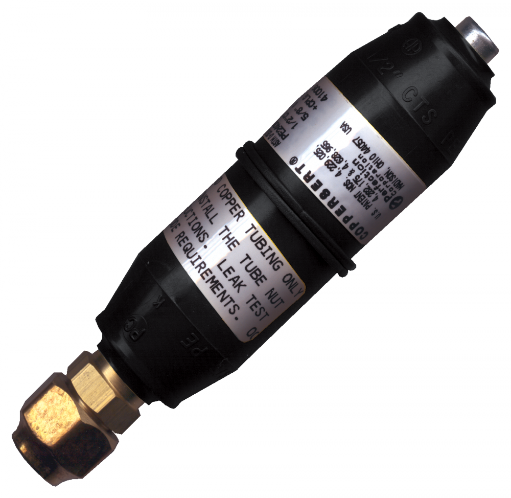 COPPER TO PE TRANSITION COUPLING<span class=' ItemWarning' style='display:block;'>Item is usually in stock, but we&#39;ll be in touch if there&#39;s a problem<br /></span>