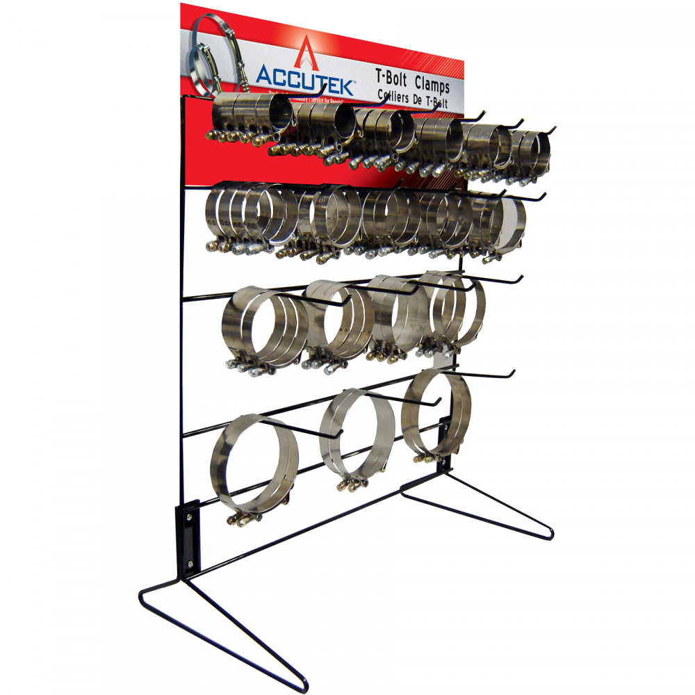 T-BOLT CLAMP DISPLAY RACK<span class=' ItemWarning' style='display:block;'>Item is usually in stock, but we&#39;ll be in touch if there&#39;s a problem<br /></span>