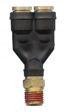 Fairview Ltd CPC1472YSW-4A - MALE PIPE SWIVEL BRANCH Y