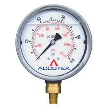 Fairview Ltd PG-160SG4 - STEM MOUNT - 4" DIAL