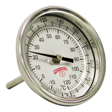 Fairview Ltd TH-500SS25C3-D - 1/2 NPT TAMPER PROOF THERMOMETER