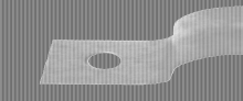 Fairview Ltd TS14-10 - TWO HOLE STRADDLE TUBE STRAPS