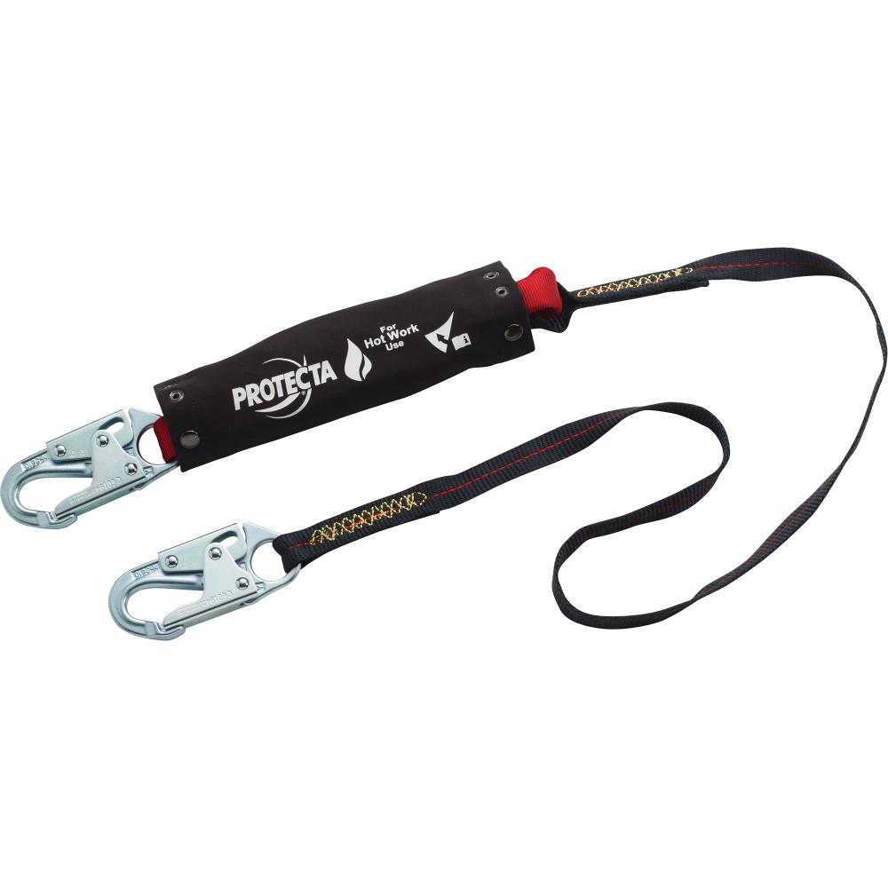 Pro™ Pack Hot Work Shock-Absorbing Lanyard<span class=' ItemWarning' style='display:block;'>Item is usually in stock, but we&#39;ll be in touch if there&#39;s a problem<br /></span>