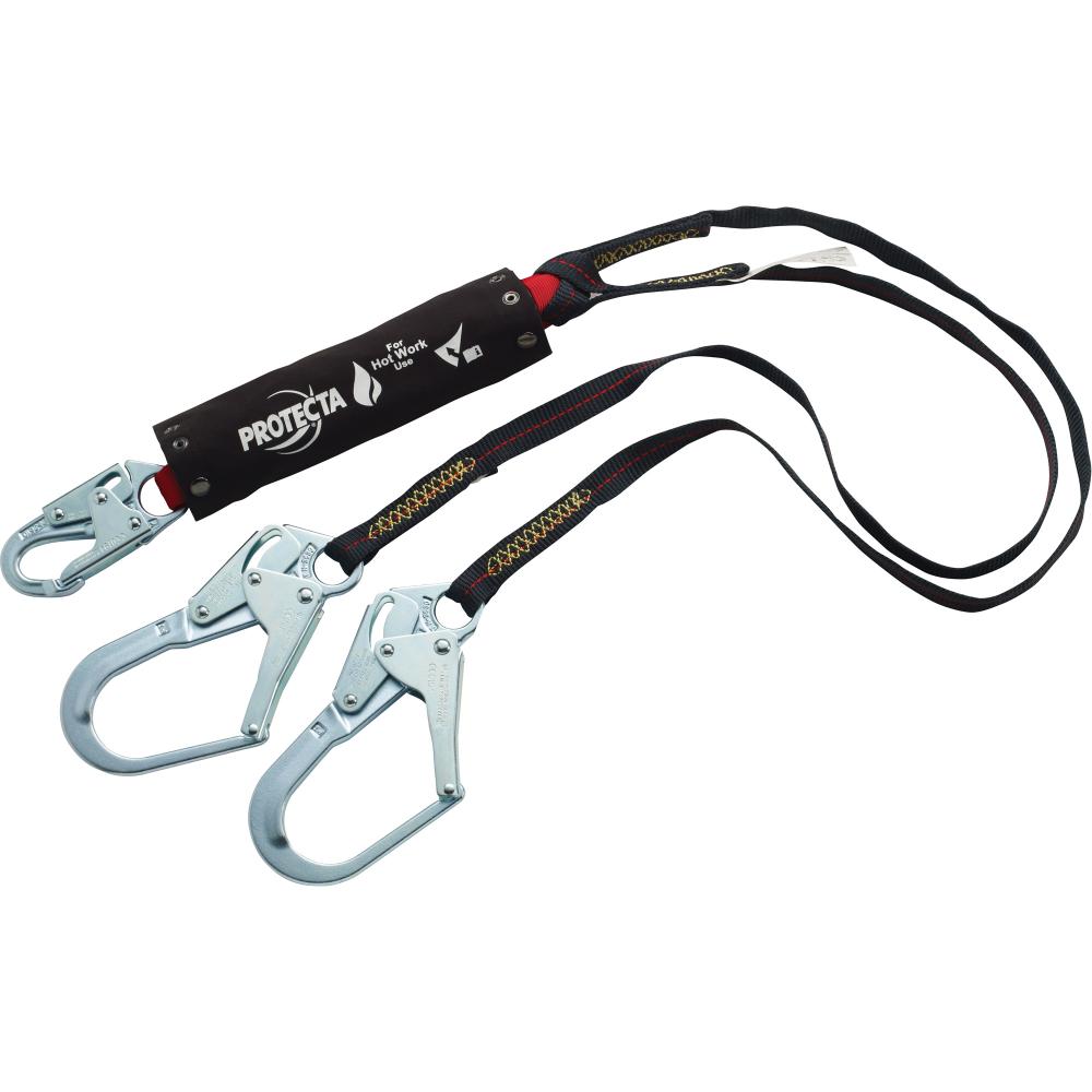 Pro™ Pack Hot Work Shock-Absorbing Lanyard<span class=' ItemWarning' style='display:block;'>Item is usually in stock, but we&#39;ll be in touch if there&#39;s a problem<br /></span>