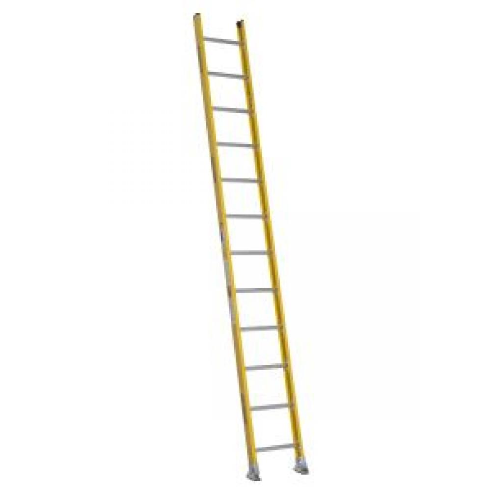 7112-1 12ft Type IAA Fiberglass Round Rung Straight Ladder<span class=' ItemWarning' style='display:block;'>Item is usually in stock, but we&#39;ll be in touch if there&#39;s a problem<br /></span>