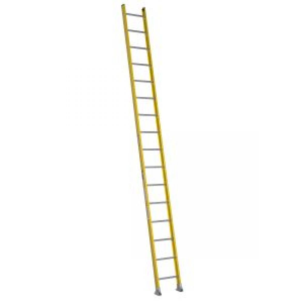 7116-1 16ft Type IAA Fiberglass Round Rung Straight Ladder<span class=' ItemWarning' style='display:block;'>Item is usually in stock, but we&#39;ll be in touch if there&#39;s a problem<br /></span>