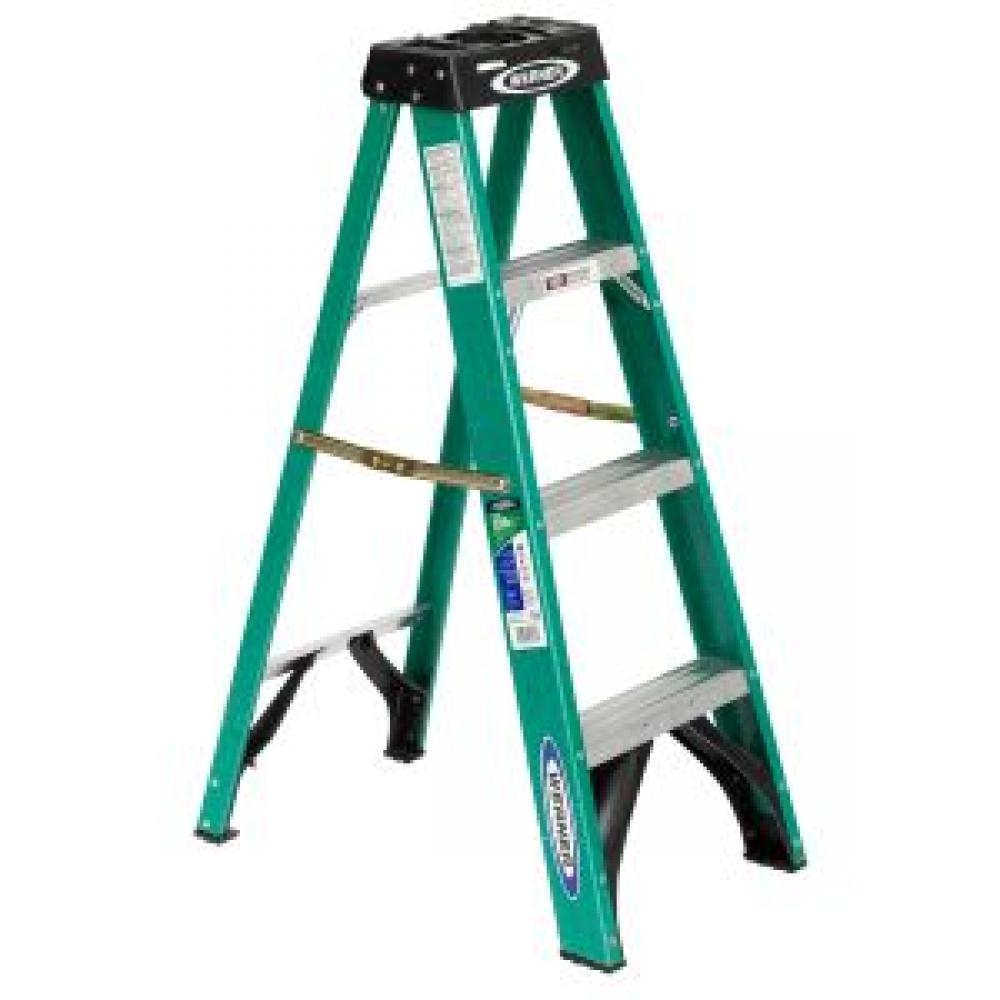 FS204 4ft Type II Fiberglass Single Sided Step Ladder<span class=' ItemWarning' style='display:block;'>Item is usually in stock, but we&#39;ll be in touch if there&#39;s a problem<br /></span>