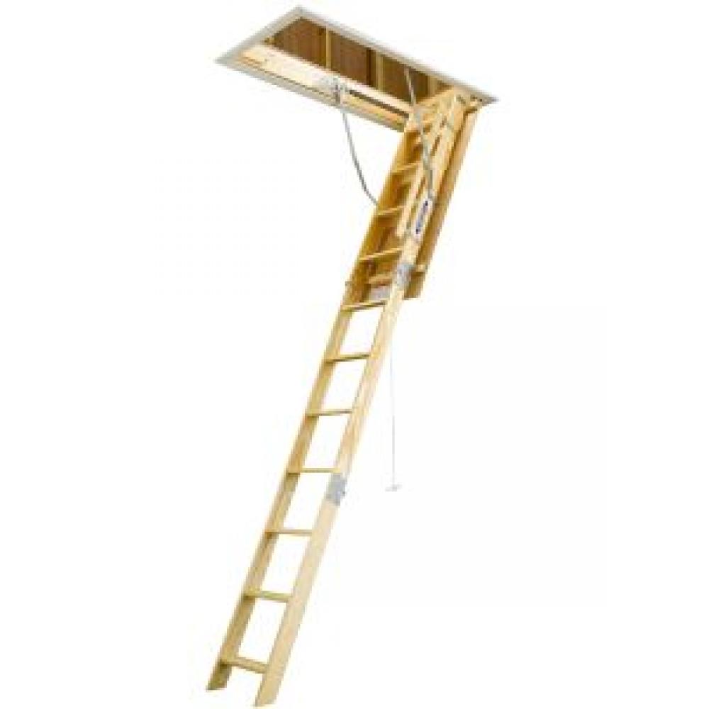 WU2210 22.5in W x 54in L x 8-10ft H Ceiling Wood Attic Ladder<span class=' ItemWarning' style='display:block;'>Item is usually in stock, but we&#39;ll be in touch if there&#39;s a problem<br /></span>