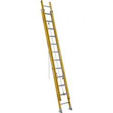 Werner-Ladder 7124-2ca - 7124-2 24ft Type IAA Fiberglass Round Rung Extension Ladder