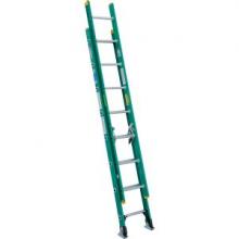 Werner-Ladder D5916-2ca - D5916-2 16ft Type II Fiberglass D-Rung Extension Ladder