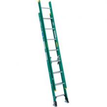 Werner-Ladder D5916-2ca - D5916-2 16ft Type II Fiberglass D-Rung Extension Ladder