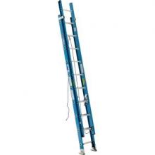 Werner-Ladder FE1020-2ca - FE1020-2 20ft Fiberglass Multi Section Extension Ladder