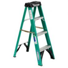 Werner-Ladder FS204 - FS204 4ft Type II Fiberglass Single Sided Step Ladder