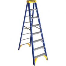 Werner-Ladder OBCN08 - OBCN08 8ft Type IAA Fiberglass Contractor JobStation