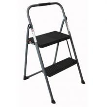 Werner-Ladder S222GY-6ca - S222GY-6 OPP 2-Step Type II Black/Gray Steel Step Stool
