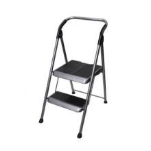 Werner-Ladder S322B-4ca - S322B-4 2-Step Type I Black/Silver Step Stool