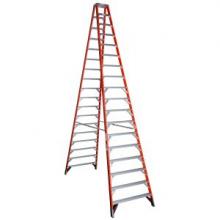 Werner-Ladder T7418 - T7418 18ft Type IA Fiberglass Twin Ladder