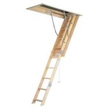 Werner-Ladder W2508ca - W2508 25in W x 54in L x 8ft H Ceiling Wood Attic Ladder