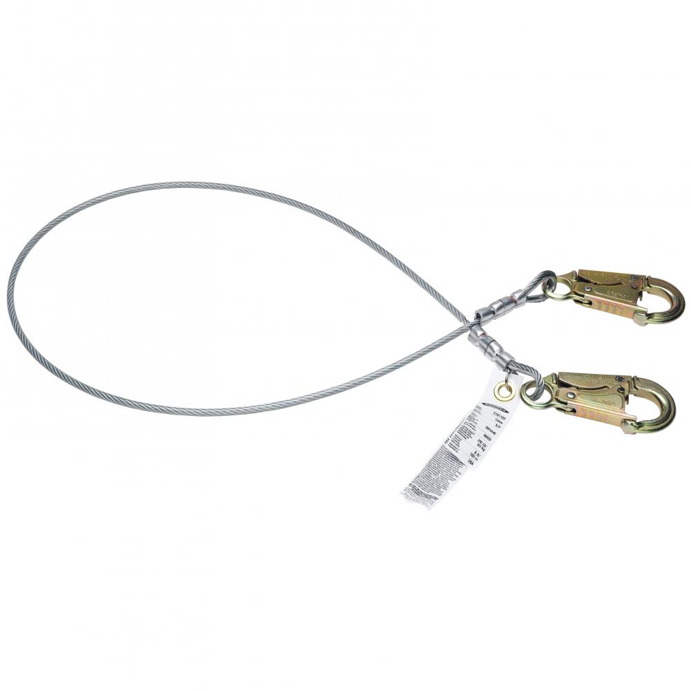 3ft Cable Positioning Laynard (1/4in Vinyl Cable, Snaphook)<span class=' ItemWarning' style='display:block;'>Item is usually in stock, but we&#39;ll be in touch if there&#39;s a problem<br /></span>