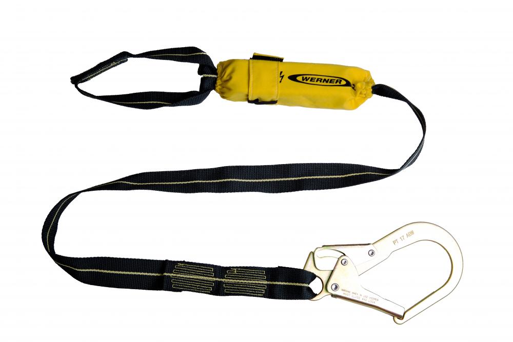 C813200 Arc Flash Single Leg Lanyard (Kevlar Web, Loop, Rebar Hook)<span class=' ItemWarning' style='display:block;'>Item is usually in stock, but we&#39;ll be in touch if there&#39;s a problem<br /></span>