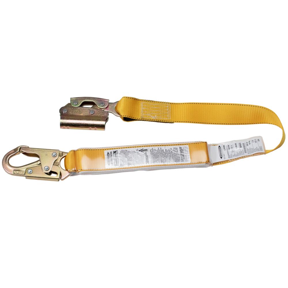 L210106 Manual Rope Adjuster with 3ft Shock Absorbing Lanyard<span class=' ItemWarning' style='display:block;'>Item is usually in stock, but we&#39;ll be in touch if there&#39;s a problem<br /></span>